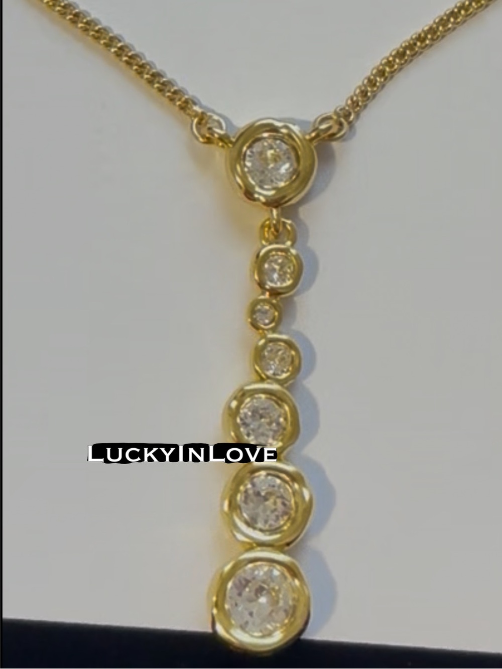 ALEXIS BITTAR • Asterales Gold “Diamond”  CZ Staggered Bar Necklace